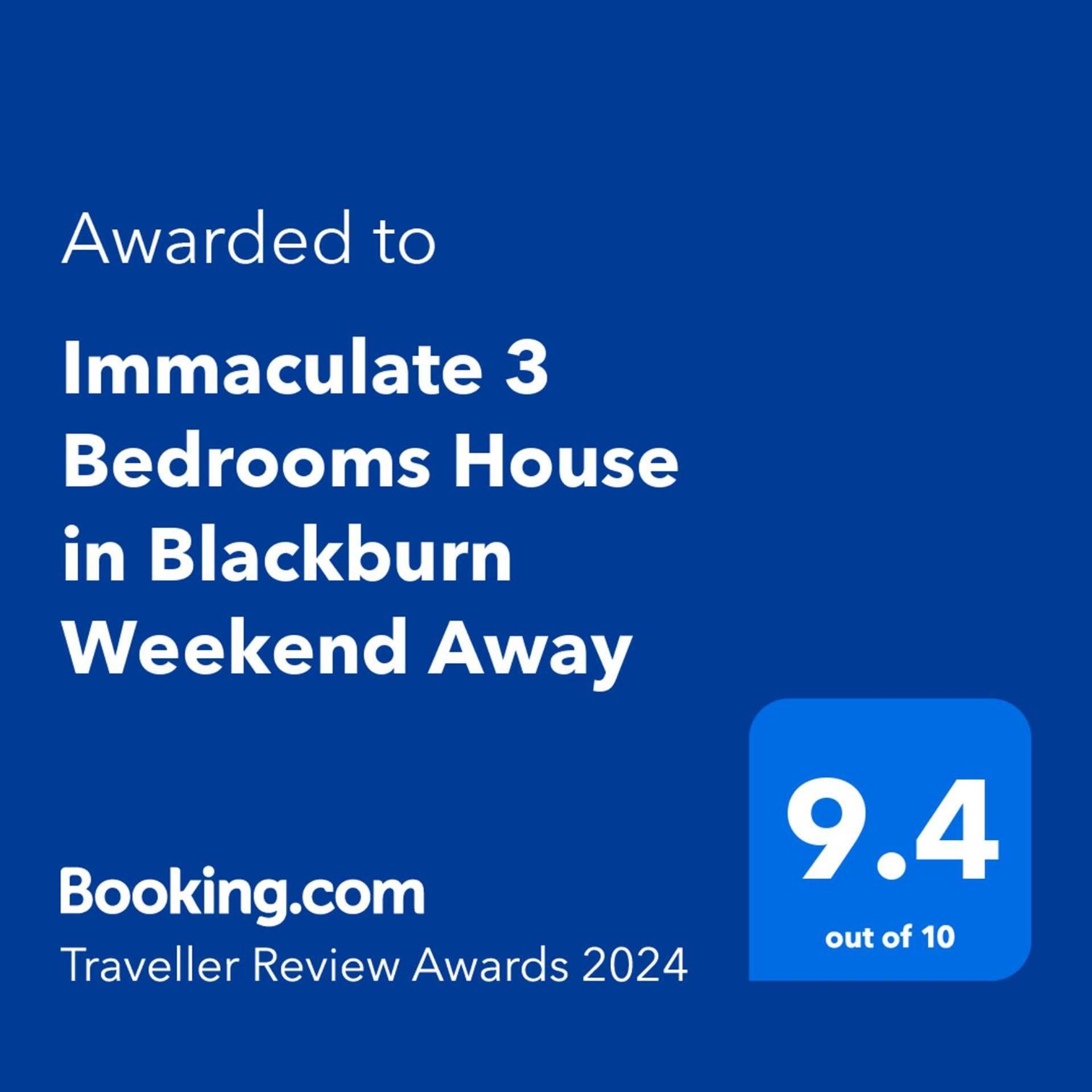 Come & Unwind In Charming 5 Bed House In Blackburn المظهر الخارجي الصورة
